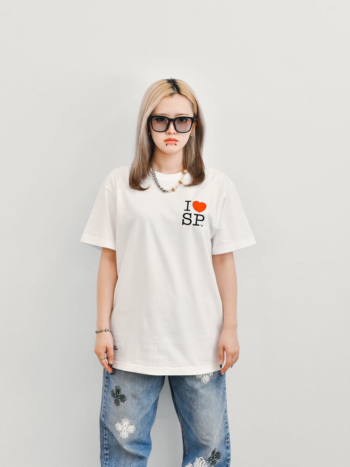 Body I love you 白Tシャツ ex CRAZE,デランジェ 激レア・未使用】D