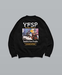 YFSP Patch Crew Sweat / Black