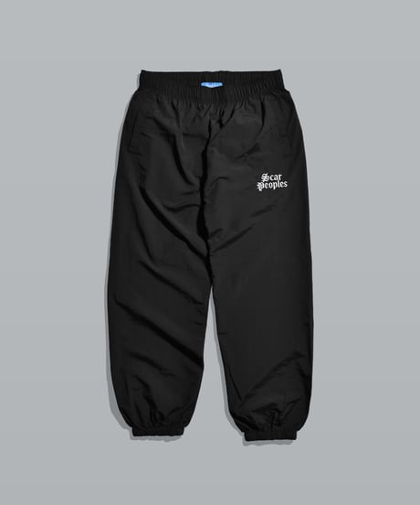 Alpha Logo Nylon Pants / Black