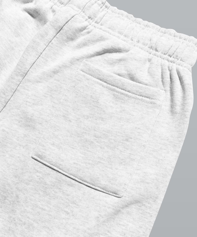 Basic Logo Sweat Pants / Ash | Youthful Scar Pe