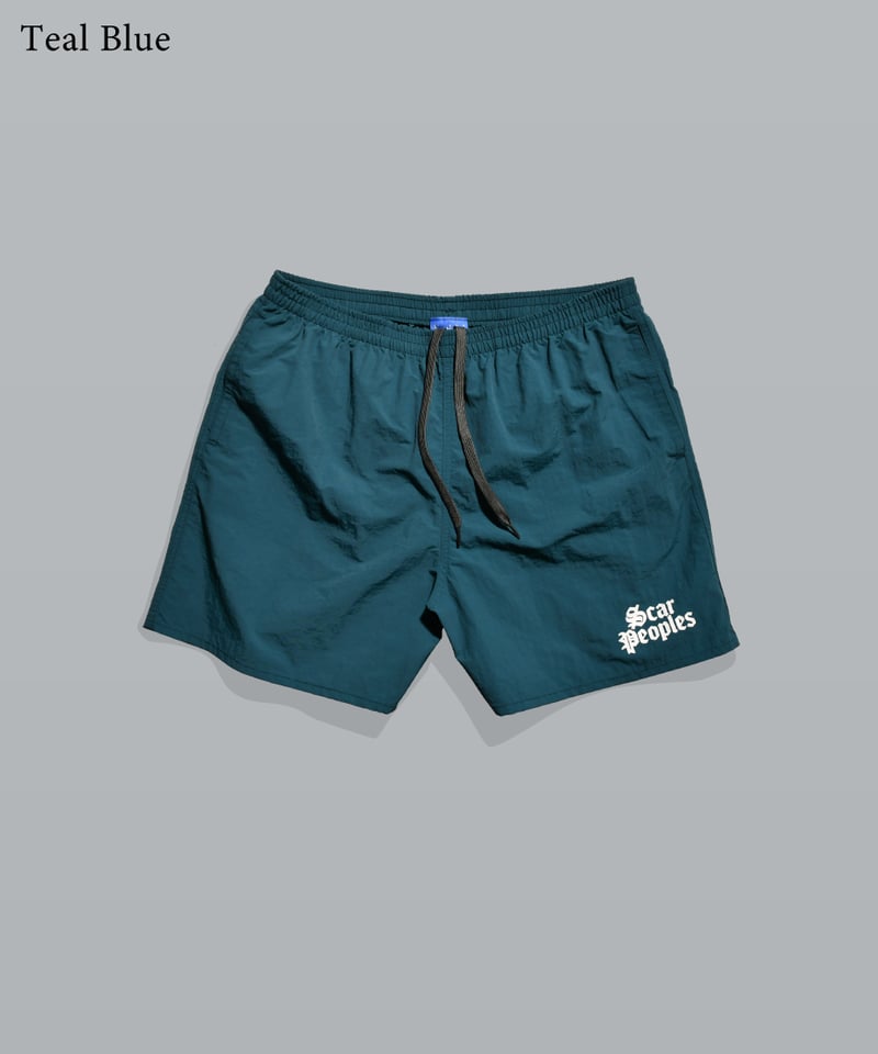 Alpha Logo Nylon Shorts | Youthful Scar Peoples