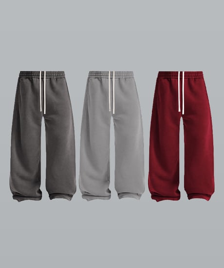 Fade Wide Sweat Pants
