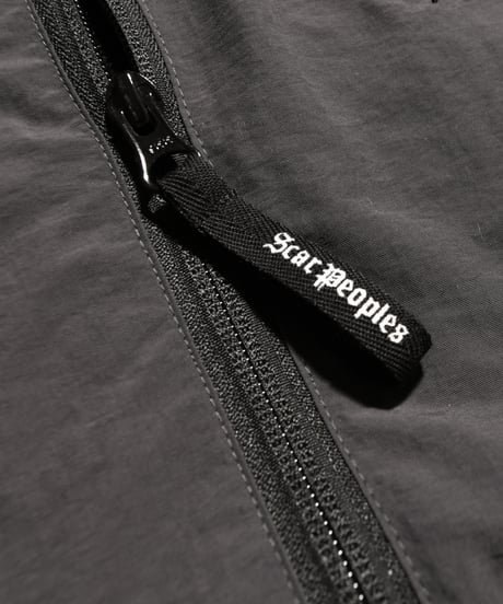 Alpha Logo Nylon Jacket / Charcoal