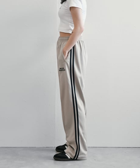 Hype Logo Track Pants / Light Grey × Navy