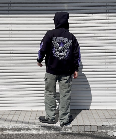 Eagle Flame Zip Hoodie