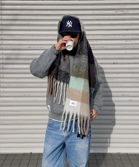 Volume Fringe Scarf