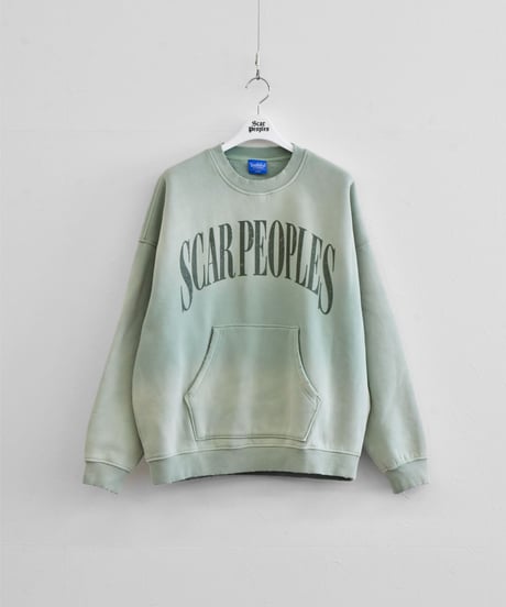 Vintage Hue Crewneck Sweat / Green
