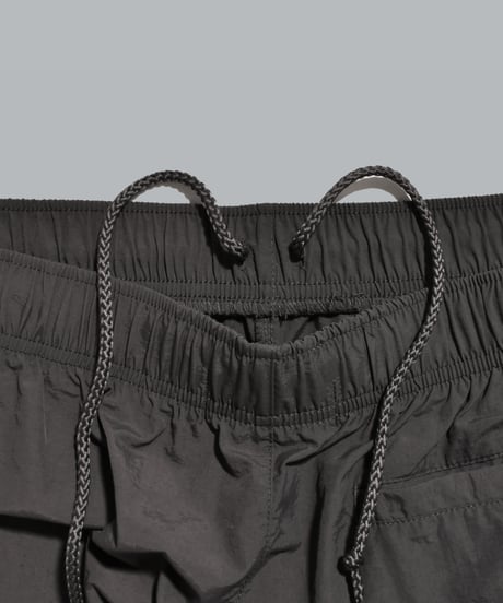 Alpha Logo Nylon Pants / Charcoal
