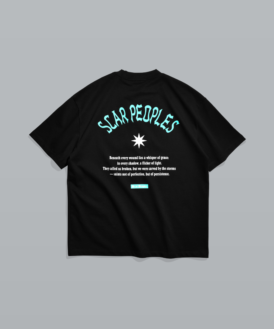 YSP Premium Tee / Black | Youthful Scar Peoples