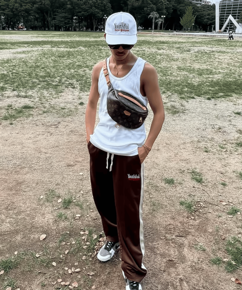 FACT POP UP限定 LOGO 5 PANEL CAP 新品 ① Icon 5-Panel Cap / White | Youthful Scar Peoples