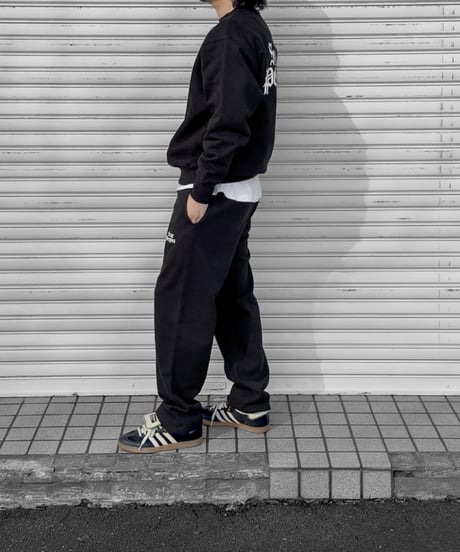 Basic Logo Sweat Pants / Black