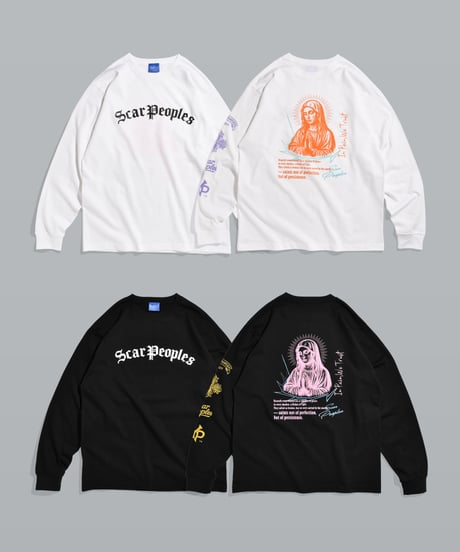 Pray Maria Long Sleeve Tee