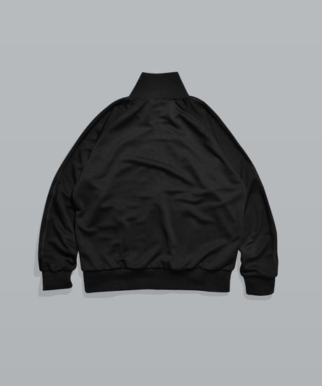 Hype Logo Track Jacket / Black × Black