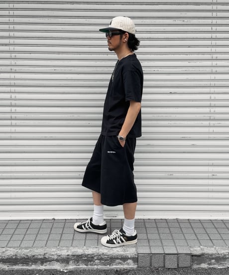 Wide Sweat Shorts