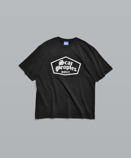 Alpha Shield Fade Tee / Fade Black