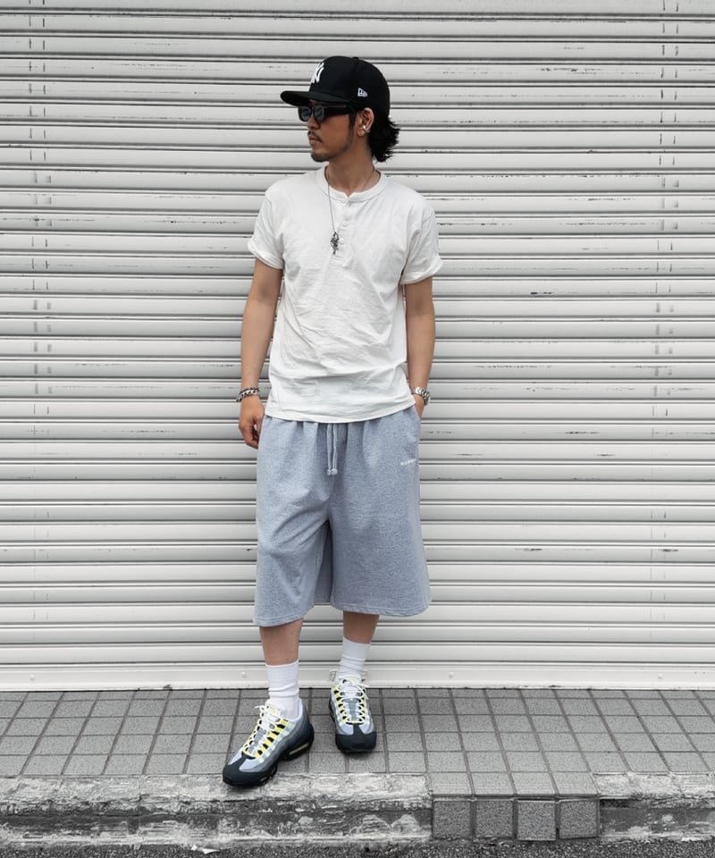 Wide Sweat Shorts | Youthful Scar Peoples