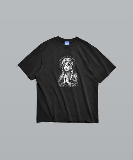 Maria Saint Fade Tee / Fade Black