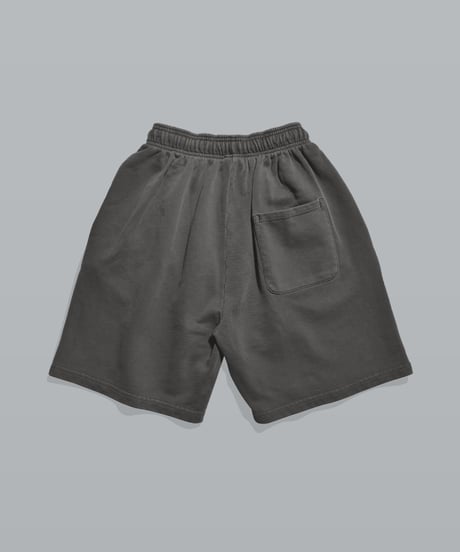 Vintage Cross Fade Sweat Shorts / Fade Black