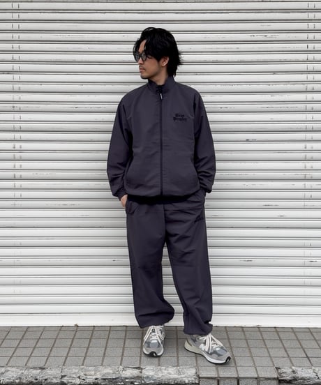 Alpha Logo Nylon Pants / Charcoal