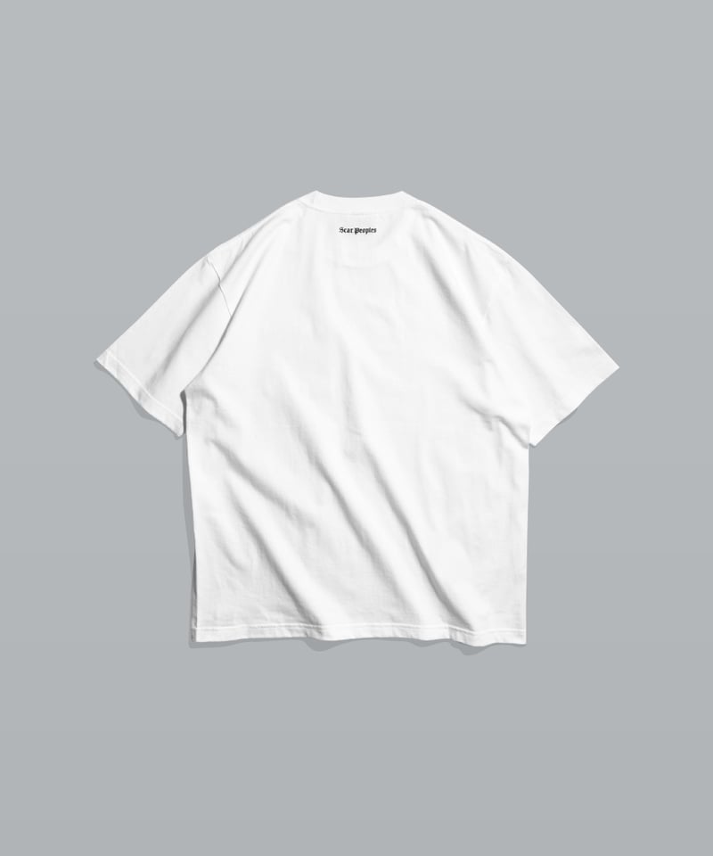 Basic Logo Pocket Tee / White | Youthful Scar P