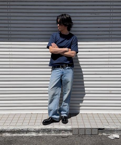 Essential Box Tee / Navy