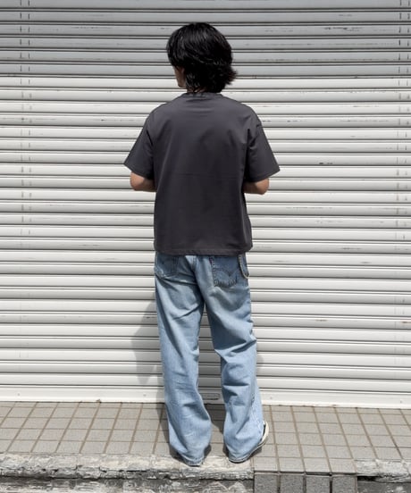 Essential Box Tee / Charcoal