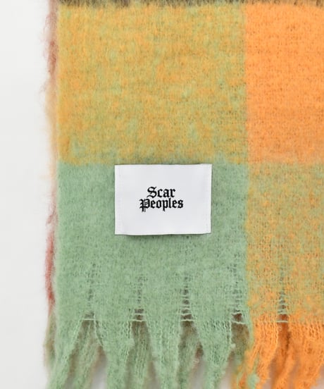 Volume Fringe Scarf