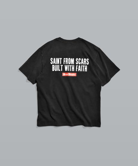 Maria Saint Fade Tee / Fade Black
