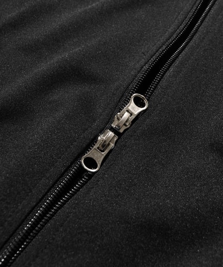 Hype Logo Track Jacket / Black × Black
