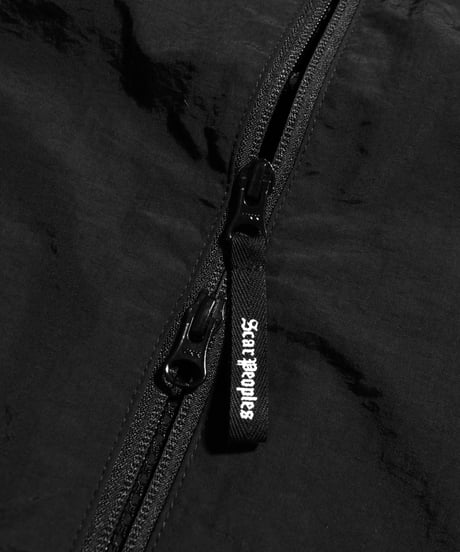 Alpha Logo Nylon Jacket / Black
