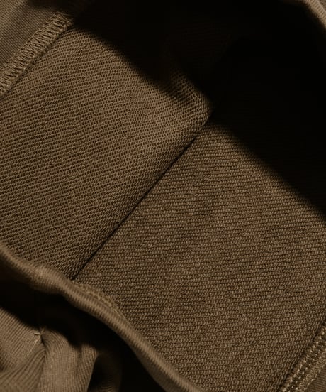 Alpha Logo Premium Sweat Shorts / Brown