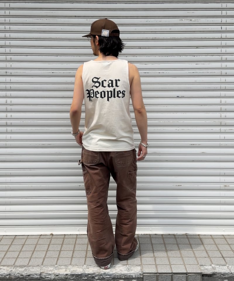 Basic Logo Pigment Tanktop | Youthful Scar Peoples