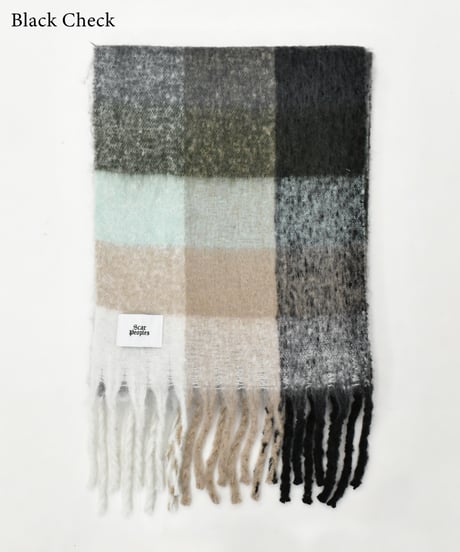 Volume Fringe Scarf