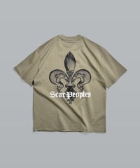 Fleur de lys Premium Tee / Camel