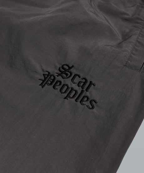 Alpha Logo Nylon Pants / Charcoal
