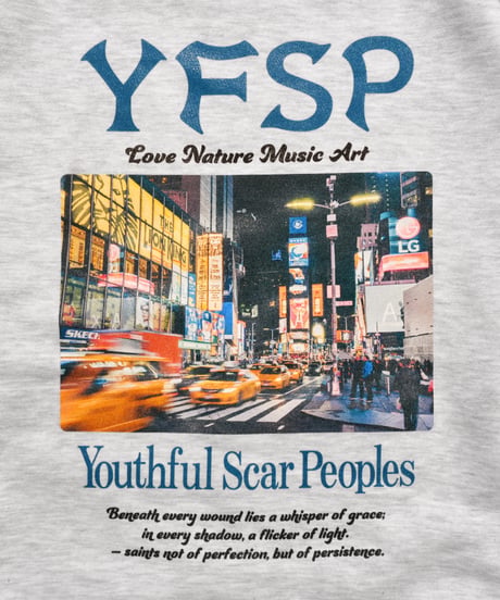 YFSP Patch Crew Sweat / Ash