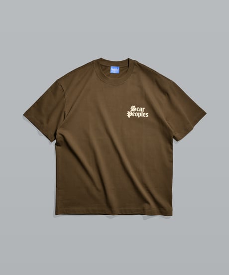 Alpha Logo Premium Tee / Brown
