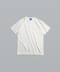 Henley neck Tee / Vintage White