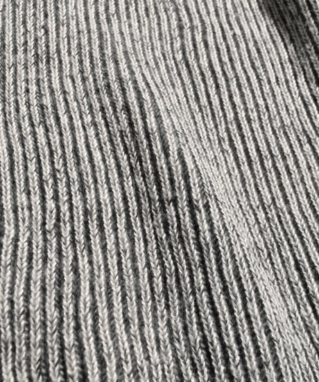 Basic Label Crew Neck Knit / Light Grey