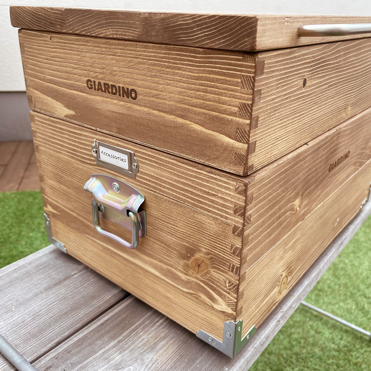 受注生産品】木製スタッキングボックス：GIARDINO STACKING BOX：GIA-S