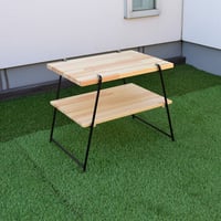 【受注生産品】テーブル&シェルフL(W450)：GIA-TS450L