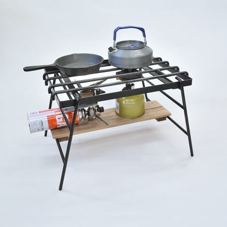 【受注生産品】焚き火&グリル&カフェスタンドW425mm：G-TGC400L