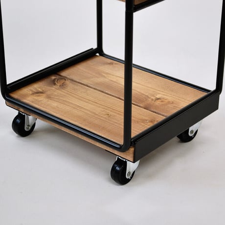 【受注生産品】ボックス型ミニシェルフキャスター付：GIARDINO Scaffale with caster：GIA-001C-WN