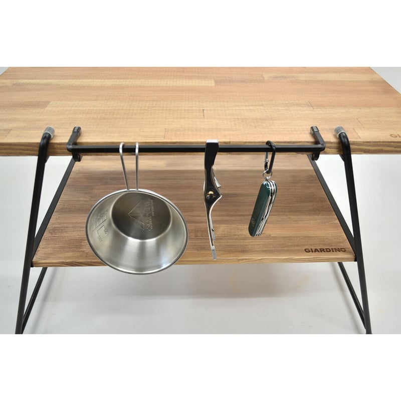 サビ風アイアンバーテーブル 角型アイアンバー インサートタイプ | アウトドアギア製造・販売のオン