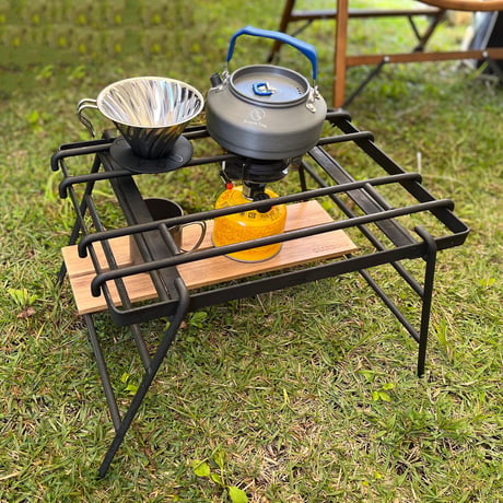 【受注生産品】焚き火&グリル&カフェスタンドW425mm：G-TGC400L