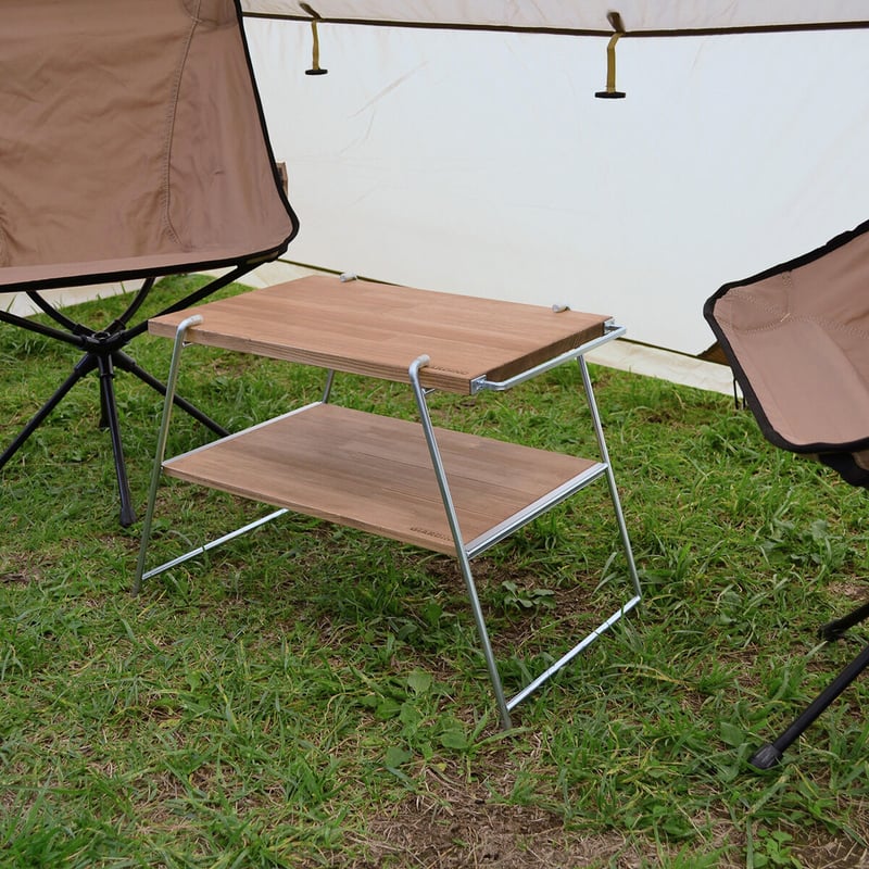 受注生産品】サイドテーブルアイアンバー付きL(W450)：GIA-ST450L-SBS