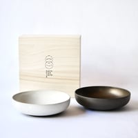 Style−B　17㎝ Bowl ペア 木箱入り（帯巻き包装）
