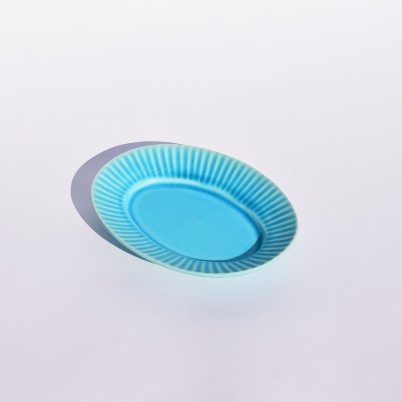 Stripe Oval S(楕円皿) | SAKUZAN 公式オンラインストア Stripe Oval S(楕円皿) | SAKUZAN 公式オンラインストア