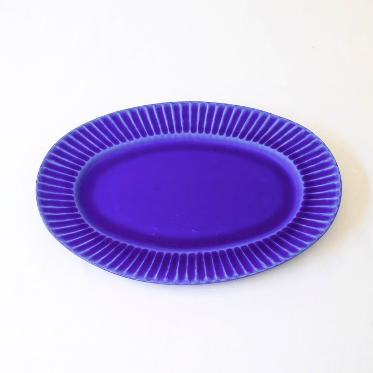 Stripe Oval L(楕円皿) | SAKUZAN 公式オンラインストア Stripe Oval L(楕円皿) | SAKUZAN 公式オンラインストア