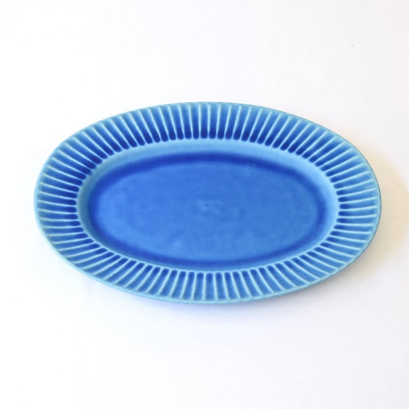 Stripe Oval L(楕円皿) | SAKUZAN 公式オンラインストア Stripe Oval L(楕円皿) | SAKUZAN 公式オンラインストア